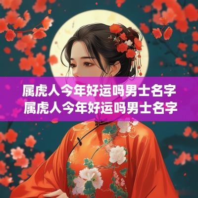 属虎人今年好运吗男士名字 属虎人今年好运吗男士名字叫什么