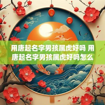 用唐起名字男孩属虎好吗 用唐起名字男孩属虎好吗怎么取名