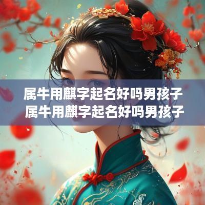 属牛用麒字起名好吗男孩子 属牛用麒字起名好吗男孩子怎么取