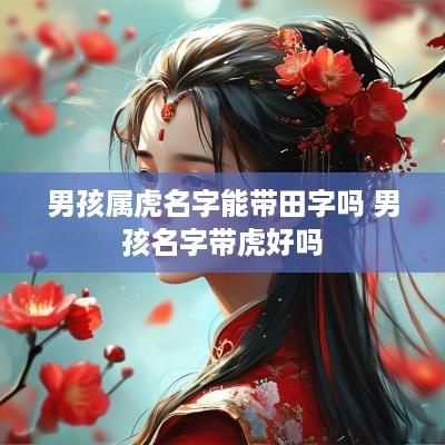 男孩属虎名字能带田字吗 男孩名字带虎好吗