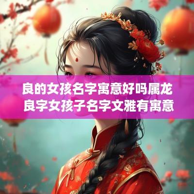 良的女孩名字寓意好吗属龙 良字女孩子名字文雅有寓意