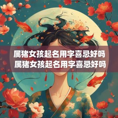 属猪女孩起名用字喜忌好吗 属猪女孩起名用字喜忌好吗 属猪女孩起名用字喜忌好吗 属猪女孩起名用字喜忌好吗