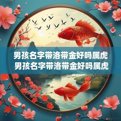 男孩名字带洛带金好吗属虎 男孩名字带洛带金好吗属虎的