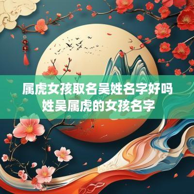 属虎女孩取名吴姓名字好吗 姓吴属虎的女孩名字