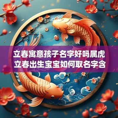 立春寓意孩子名字好吗属虎 立春出生宝宝如何取名字含义