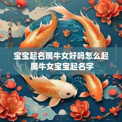 宝宝起名属牛女好吗怎么起 属牛女宝宝起名字