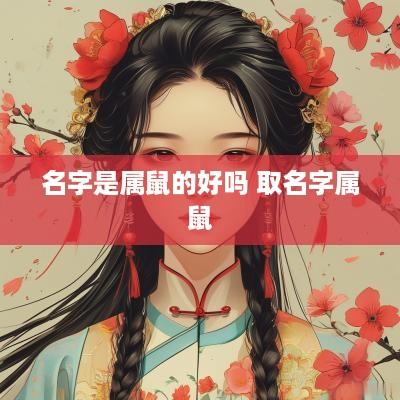 名字是属鼠的好吗 取名字属鼠