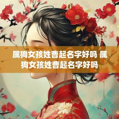 属狗女孩姓曹起名字好吗 属狗女孩姓曹起名字好吗