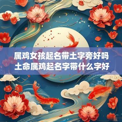属鸡女孩起名带土字旁好吗 土命属鸡起名字带什么字好