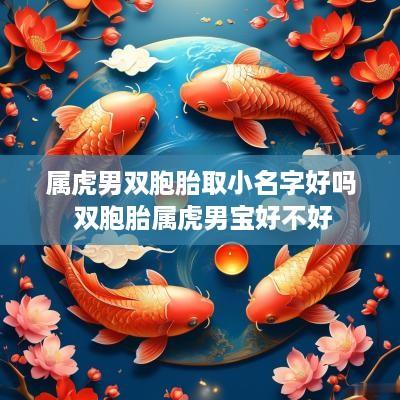 属虎男双胞胎取小名字好吗 双胞胎属虎男宝好不好