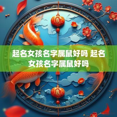 起名女孩名字属鼠好吗 起名女孩名字属鼠好吗