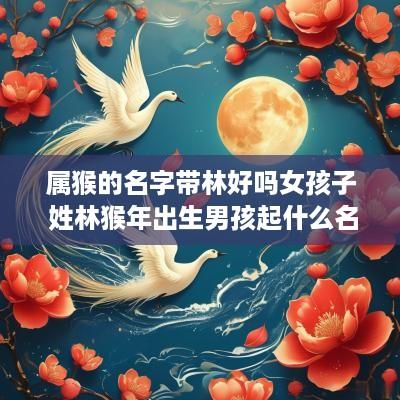 属猴的名字带林好吗女孩子 姓林猴年出生男孩起什么名字好