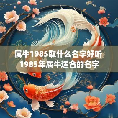 属牛1985取什么名字好听 1985年属牛适合的名字