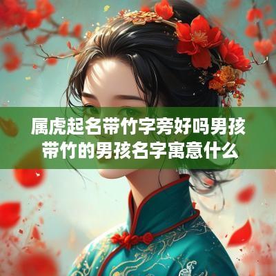 属虎起名带竹字旁好吗男孩 带竹的男孩名字寓意什么
