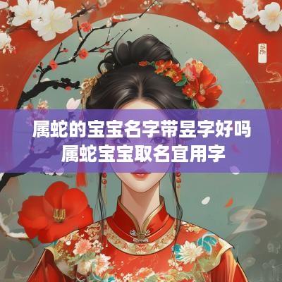 属蛇的宝宝名字带昱字好吗 属蛇宝宝取名宜用字