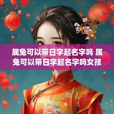 属兔可以带日字起名字吗 属兔可以带日字起名字吗女孩