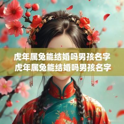 蛇年属兔能结婚吗男孩名字 蛇年属兔能结婚吗男孩名字怎么取