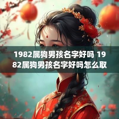 1982属狗男孩名字好吗 1982属狗男孩名字好吗怎么取