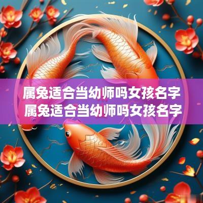 属兔适合当幼师吗女孩名字 属兔适合当幼师吗女孩名字叫什么