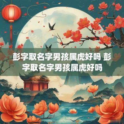 彭字取名字男孩属虎好吗 彭字取名字男孩属虎好吗
