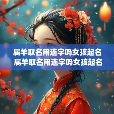 属羊取名用连字吗女孩起名 属羊取名用连字吗女孩起名字
