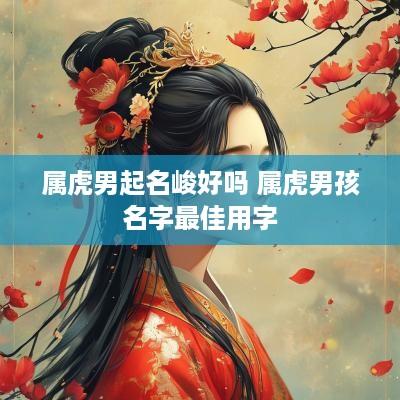 属虎男起名峻好吗 属虎男孩名字最佳用字
