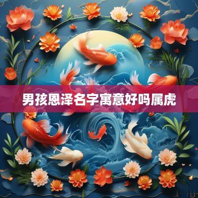 男孩恩泽名字寓意好吗属虎