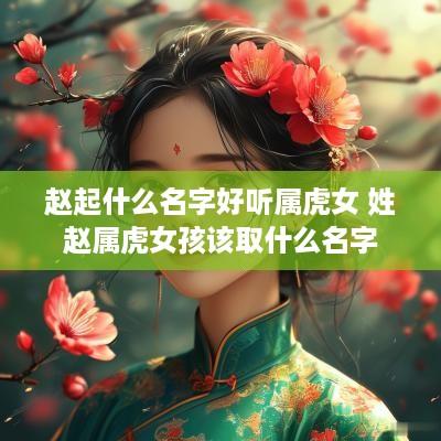 赵起什么名字好听属虎女 姓赵属虎女孩该取什么名字