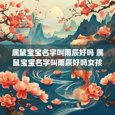 属鼠宝宝名字叫雨辰好吗 属鼠宝宝名字叫雨辰好吗女孩