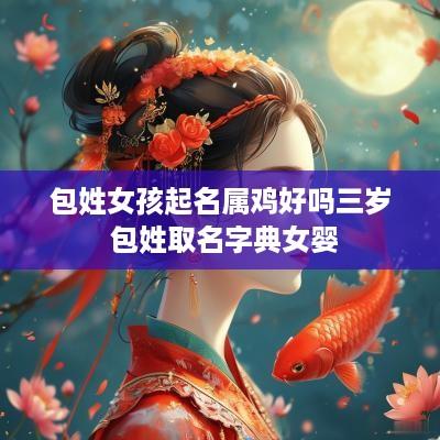 包姓女孩起名属鸡好吗三岁 包姓取名字典女婴