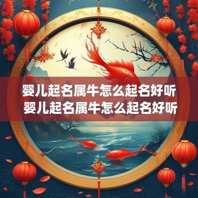 婴儿起名属牛怎么起名好听 婴儿起名属牛怎么起名好听男孩