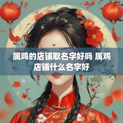 属鸡的店铺取名字好吗 属鸡店铺什么名字好