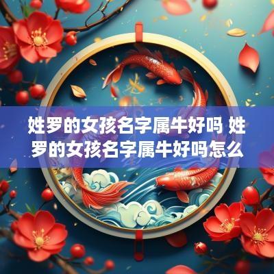 姓罗的女孩名字属牛好吗 姓罗的女孩名字属牛好吗怎么取