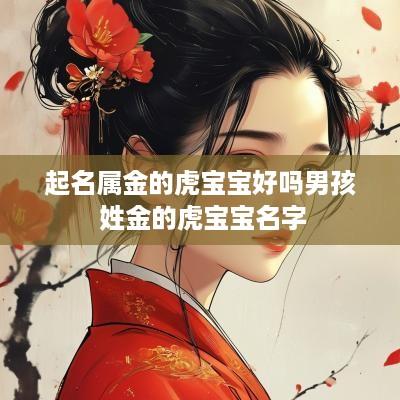 起名属金的虎宝宝好吗男孩 姓金的虎宝宝名字