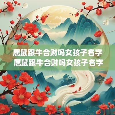 属鼠跟牛合财吗女孩子名字 属鼠跟牛合财吗女孩子名字怎么取