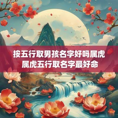 按五行取男孩名字好吗属虎 属虎五行取名字最好命