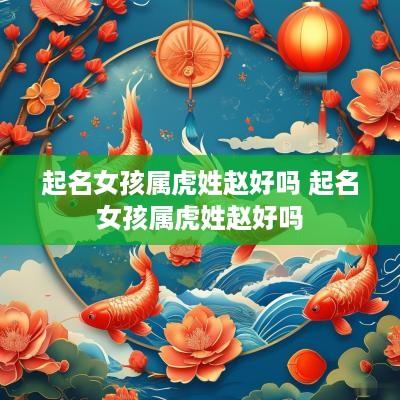 起名女孩属虎姓赵好吗 起名女孩属虎姓赵好吗