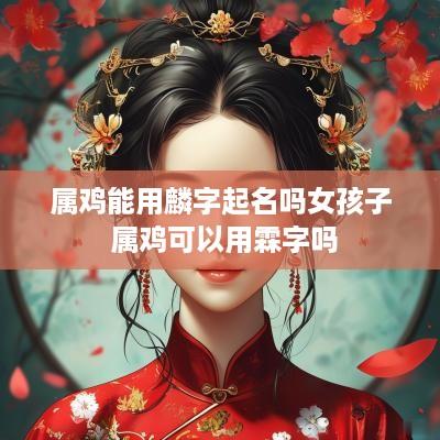 属鸡能用麟字起名吗女孩子 属鸡可以用霖字吗