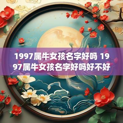 1997属牛女孩名字好吗 1997属牛女孩名字好吗好不好