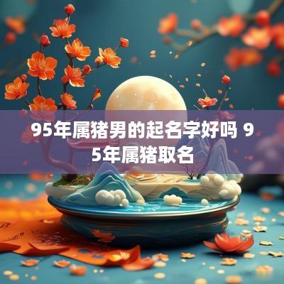95年属猪男的起名字好吗 95年属猪取名