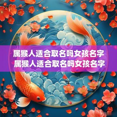 属猴人适合取名吗女孩名字 属猴人适合取名吗女孩名字大全