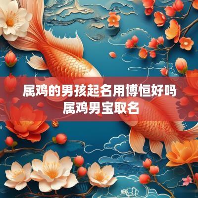 属鸡的男孩起名用博恒好吗 属鸡男宝取名