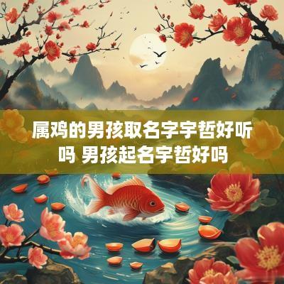 属鸡的男孩取名字宇哲好听吗 男孩起名宇哲好吗