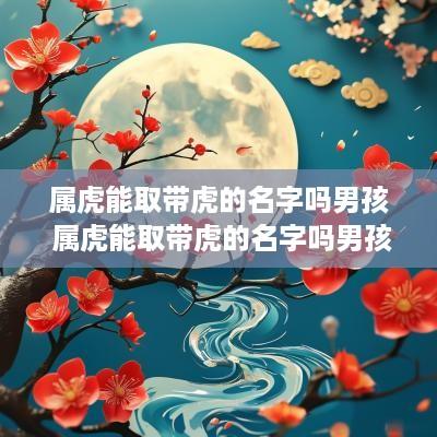 属虎能取带虎的名字吗男孩 属虎能取带虎的名字吗男孩子