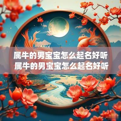 属牛的男宝宝怎么起名好听 属牛的男宝宝怎么起名好听点