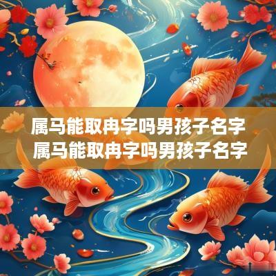 属马能取冉字吗男孩子名字 属马能取冉字吗男孩子名字大全