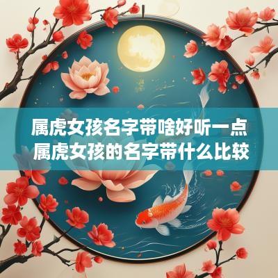 属虎女孩名字带啥好听一点 属虎女孩的名字带什么比较好