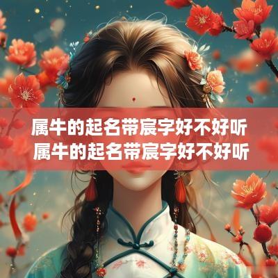 属牛的起名带宸字好不好听 属牛的起名带宸字好不好听女孩
