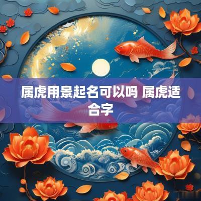 属虎用景起名可以吗 属虎适合字
