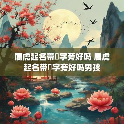 属虎起名带焜字旁好吗 属虎起名带焜字旁好吗男孩